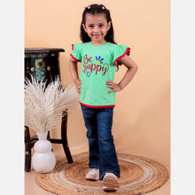 Pink pure cotton girls top