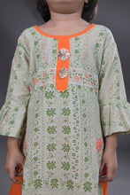 Printed straight pure cotton kurti with sharara