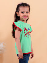 Maroon pure cotton girls top