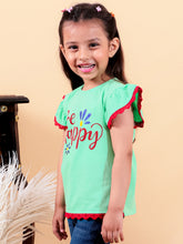 Pink pure cotton girls top