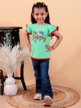 Maroon pure cotton girls top