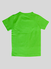 Green Cotton Whale Printed T-Shirt