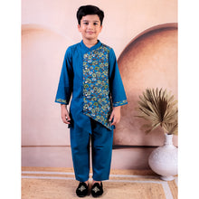 Pink Pure Cotton Printed Kurta Pyjama Set